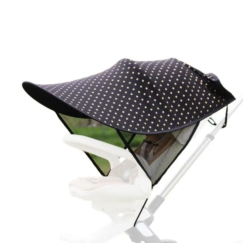 

Upgraded Infant Sun Cover Breathable & Lightweight Pram Awning Baby Carriages Sun Cover Shade Suitable for Outdoor Use