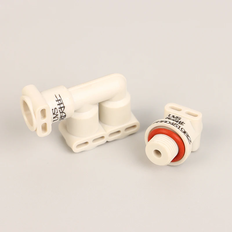 1PCS Coffee Machine Connector Straight L Two-way TF Three-way For Fully Automatic Coffee Machine, Interface Accessories