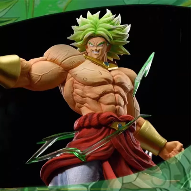 Dragon Ball Figure Broli Vs Goku Anime Figures Super Saiyan Broly Fullpower Gk Pvc Action Statue Figurine Collection Model Toys