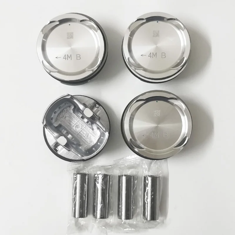 4PCS 23041-03AA0 23041-03AA1 23041-03AA2 Piston for Hyundai KAPPA 1.4L Accent Verna Celesta i20 KIA Rio 4 CEE'D 1.4MPI G4LC STD