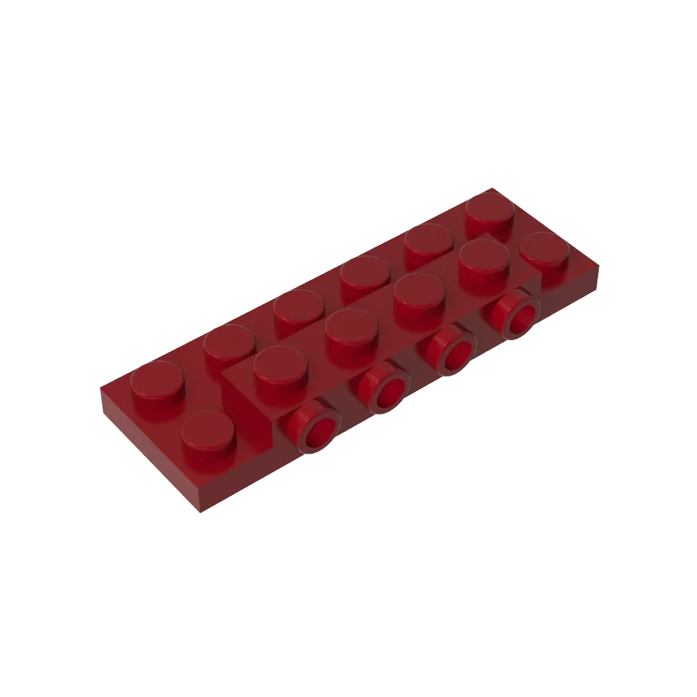 Placa EKBricks EK-1175 especial 2 x 6 x 2/3 [quatro pinos no lado] compatível com lego 87609 blocos de construção técnicos