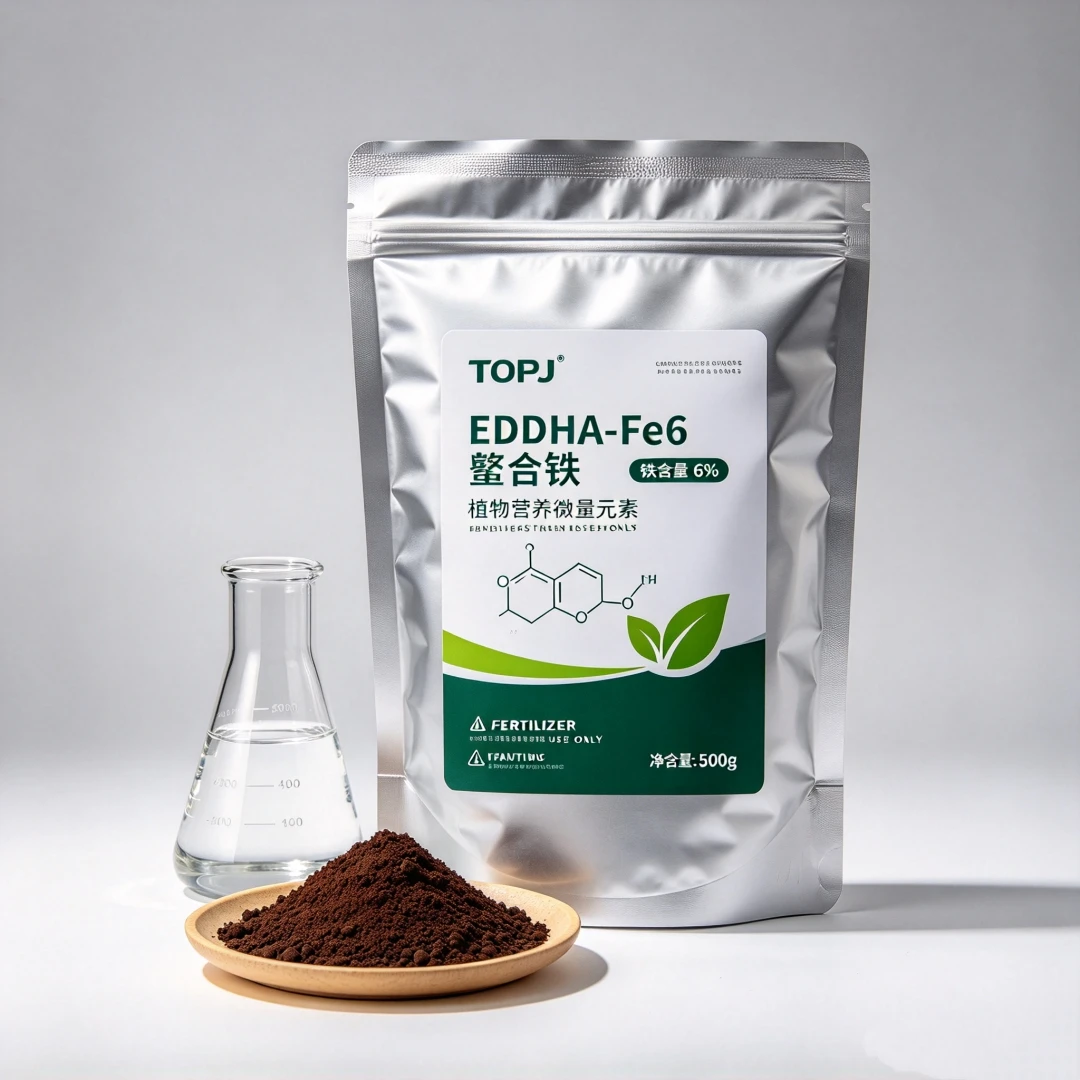 TOPJ Fertilizers EDDHA-Fe 6% Chelated Iron Powder Plant Trace Element Fertilizer For Garden Fruit Vegetable Chlorosis Correction