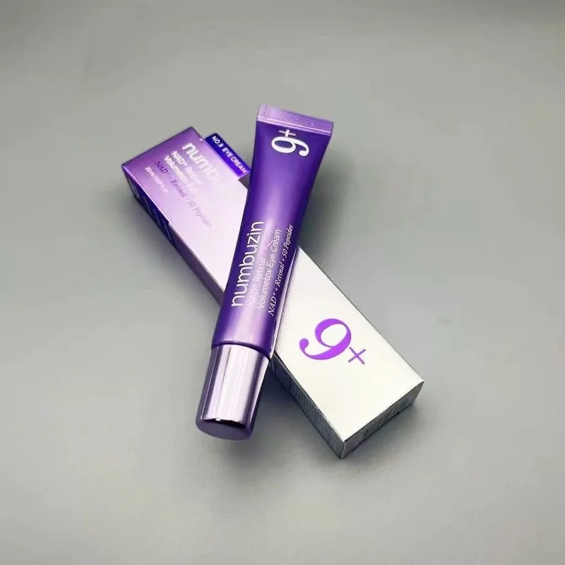 Numbuzin No.9 NAD+ Retinal Volumetox Eye Cream 20ml - Wrinkle Care, Dark Circles, Puffiness & Fade Fine Line, Eye Skincare