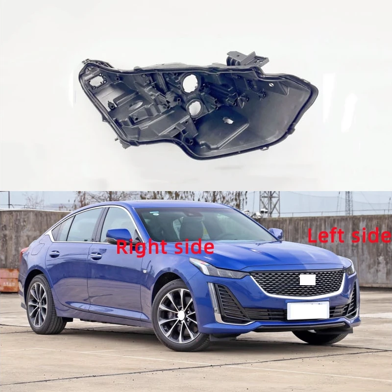 

Headlight Base for Cadillac CT5 2018 2019 2020 2021 2022 Headlamp House Car Rear Base Front Auto Headlight Back House