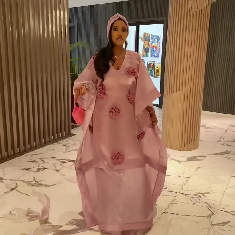 

Fashion Two-Piece Set African Dresses for Women Luxury Free Size Clothing 2026 Trendy Ethnic Wear