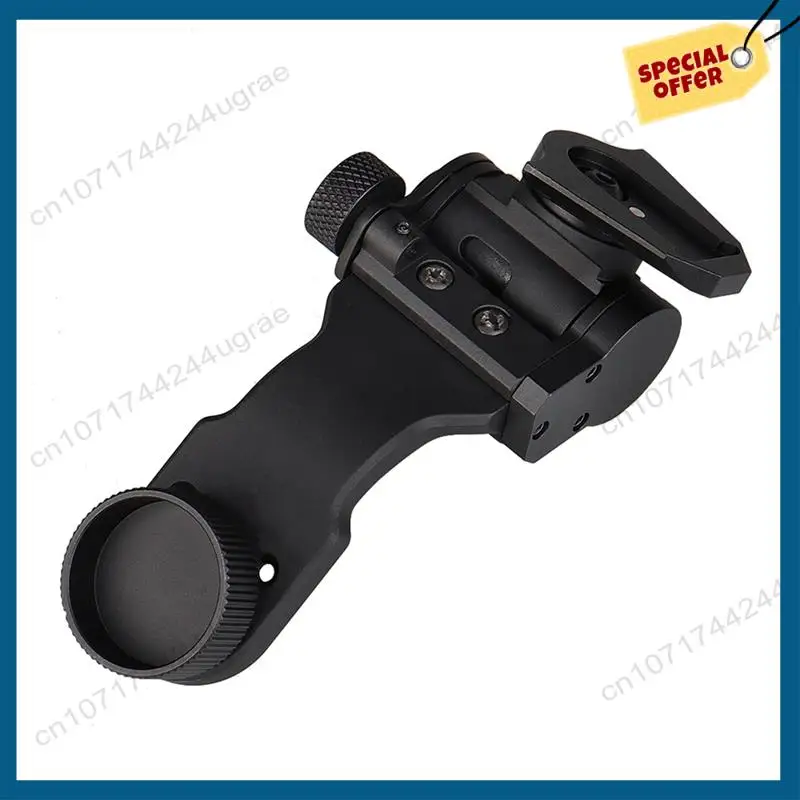 

-A15I PVS-14 Dovetail J Arm Bracket NVG J Arm Night Vision Mount Aluminum Helmet Adapter Replacement Parts