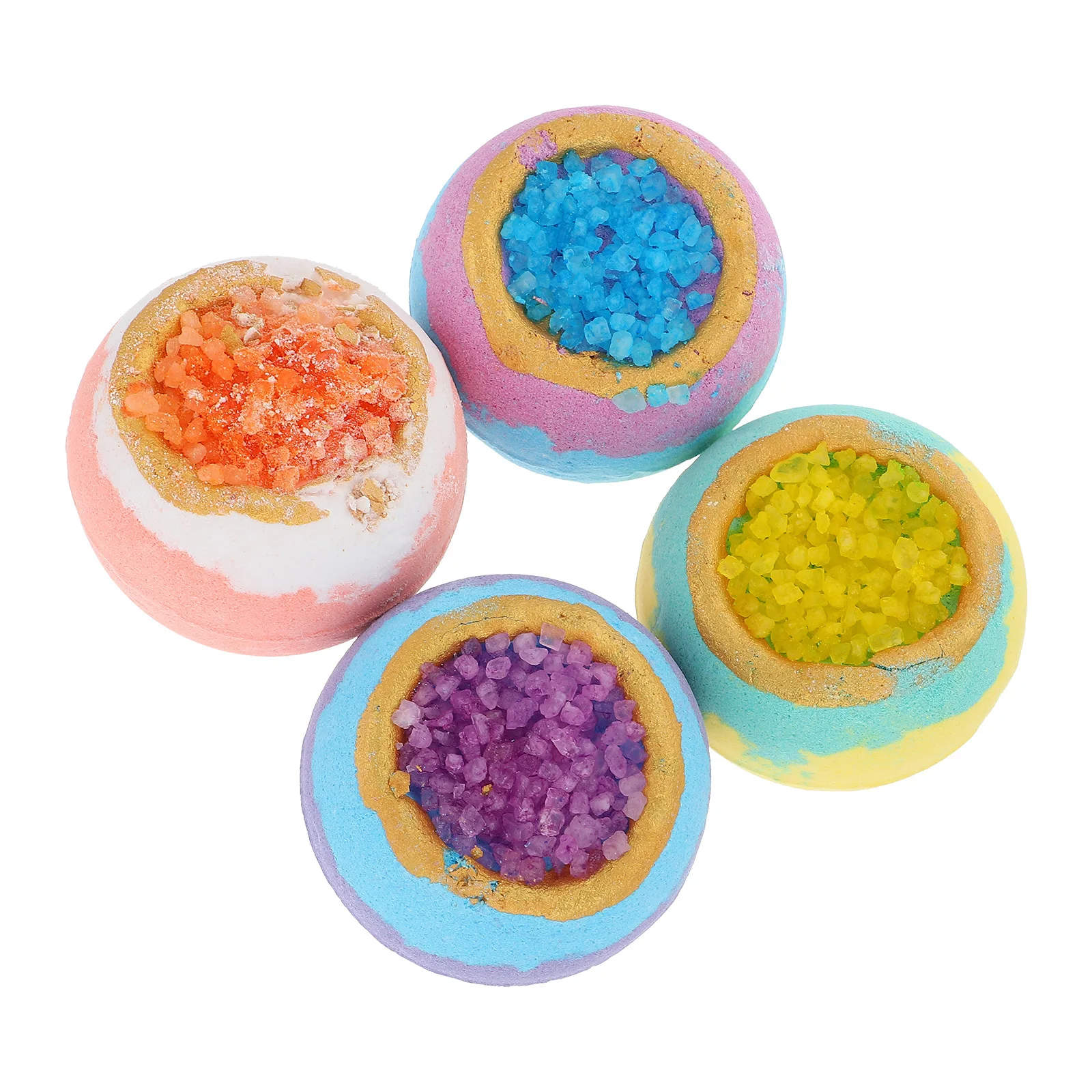 

4Pcs Gift Set Natural Spa Balls Shower Relaxing Soothing Skin Care Accessories Bathing Balls