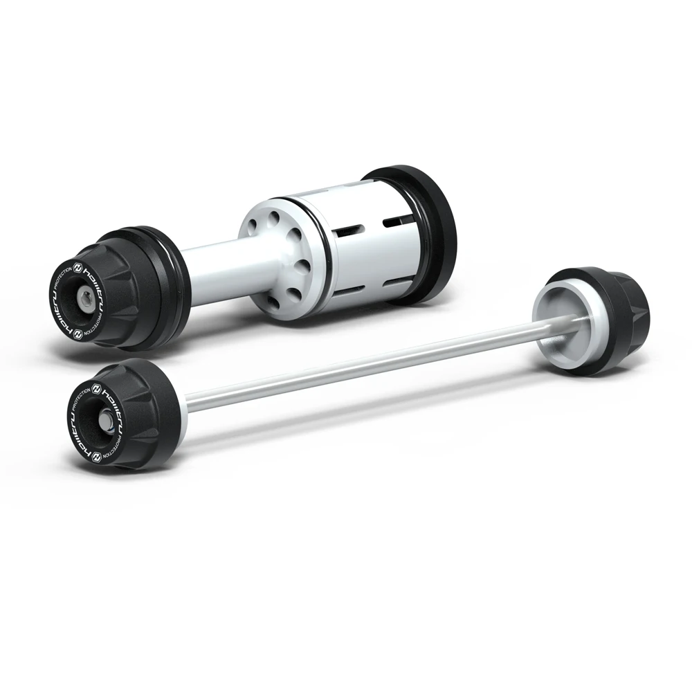Front Rear Axle Spindle Bobbins Anti Crash Wheel Device Protection Mod for BMW R1300GS Adventure 2025-2026