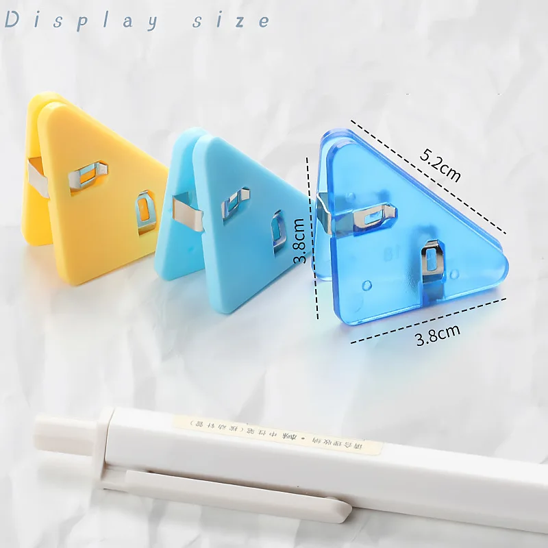 コーナーペーパークリップ、ブックマーク、ブックマーク、ドキュメント、文房具、オフィス、デスクオーガナイザー、5個