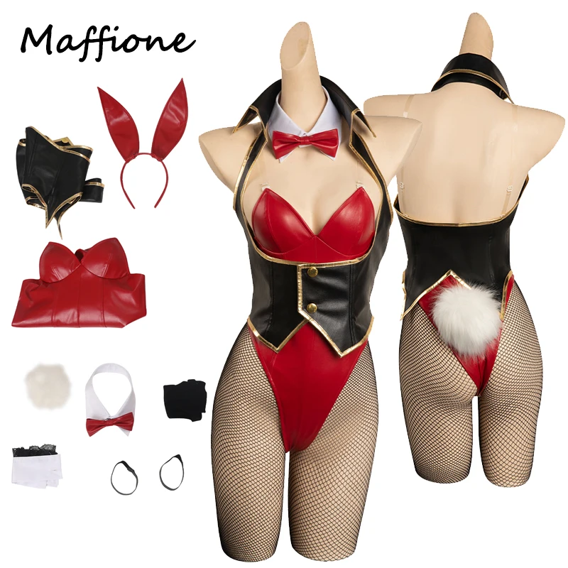 Jabami Yumeko Bunny Girl Cosplay Costume pour femme, combinaison compulsive Gamble, tenues sexy, olympiques de batterie, ensemble de vêtements de sauna, olympiques d'Halloween