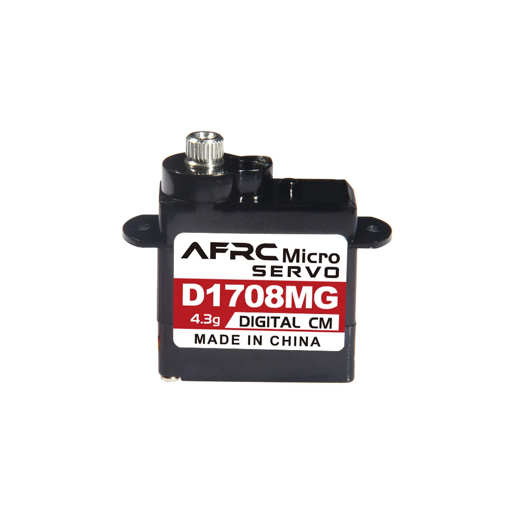 AFRC D1708MG 4.3g Micro Digital Servo Metal Gears For RC Mini Cars and AirPlanes Parts and Accessories