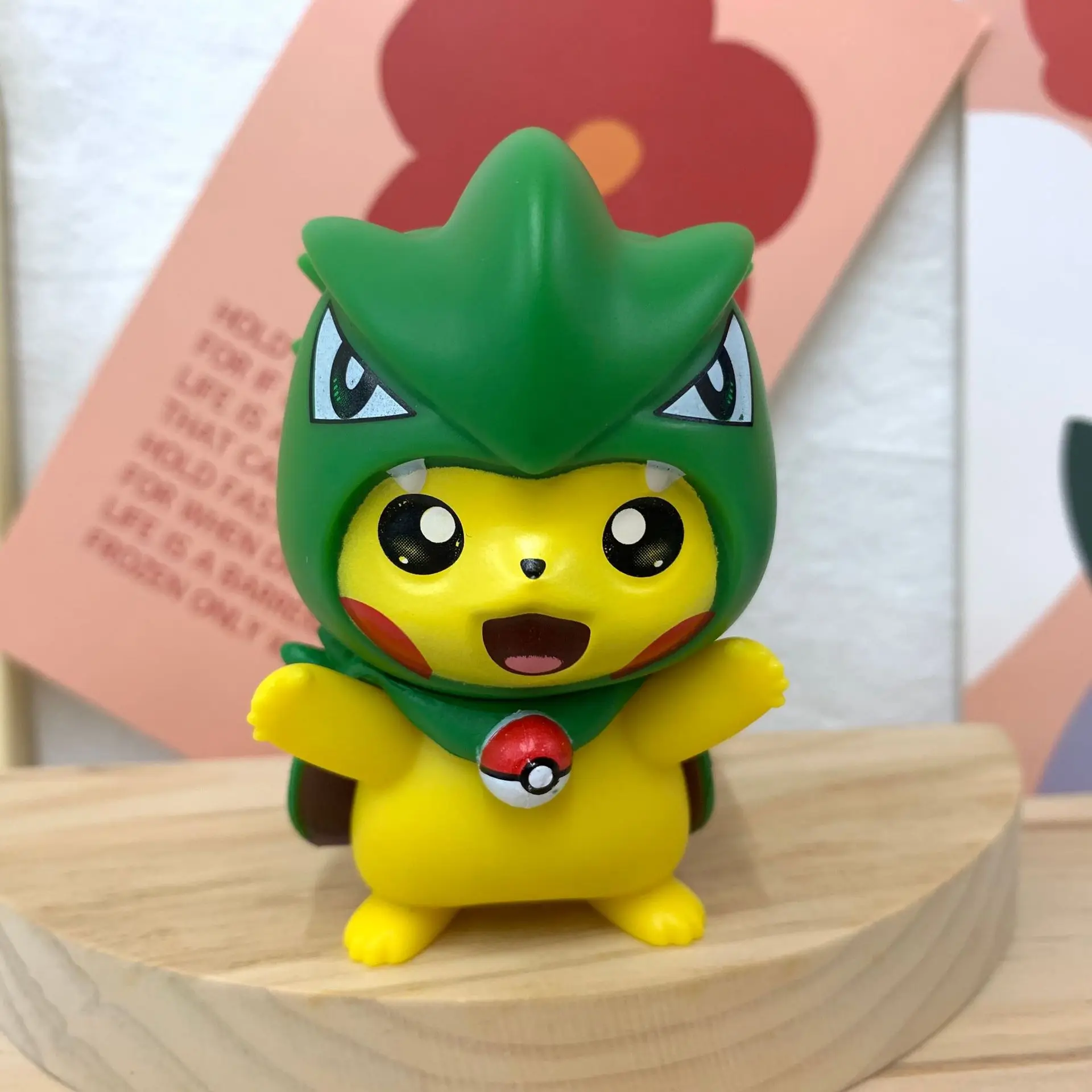 8-9CM Pokemon Anime Pikachu Figures Cosplay Bulbasaur Gengar Blastoise Charizard Cute PVC Collectible Model Toy Children\'s Gift