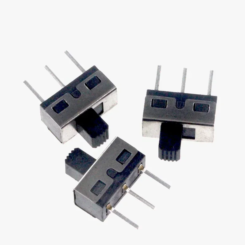 10PCS SS12D10 Right Angle TOGGLE Switch 3PIN 1P2T Handle High 5MM PITCH 4.7MM Slide Switch SS12D06