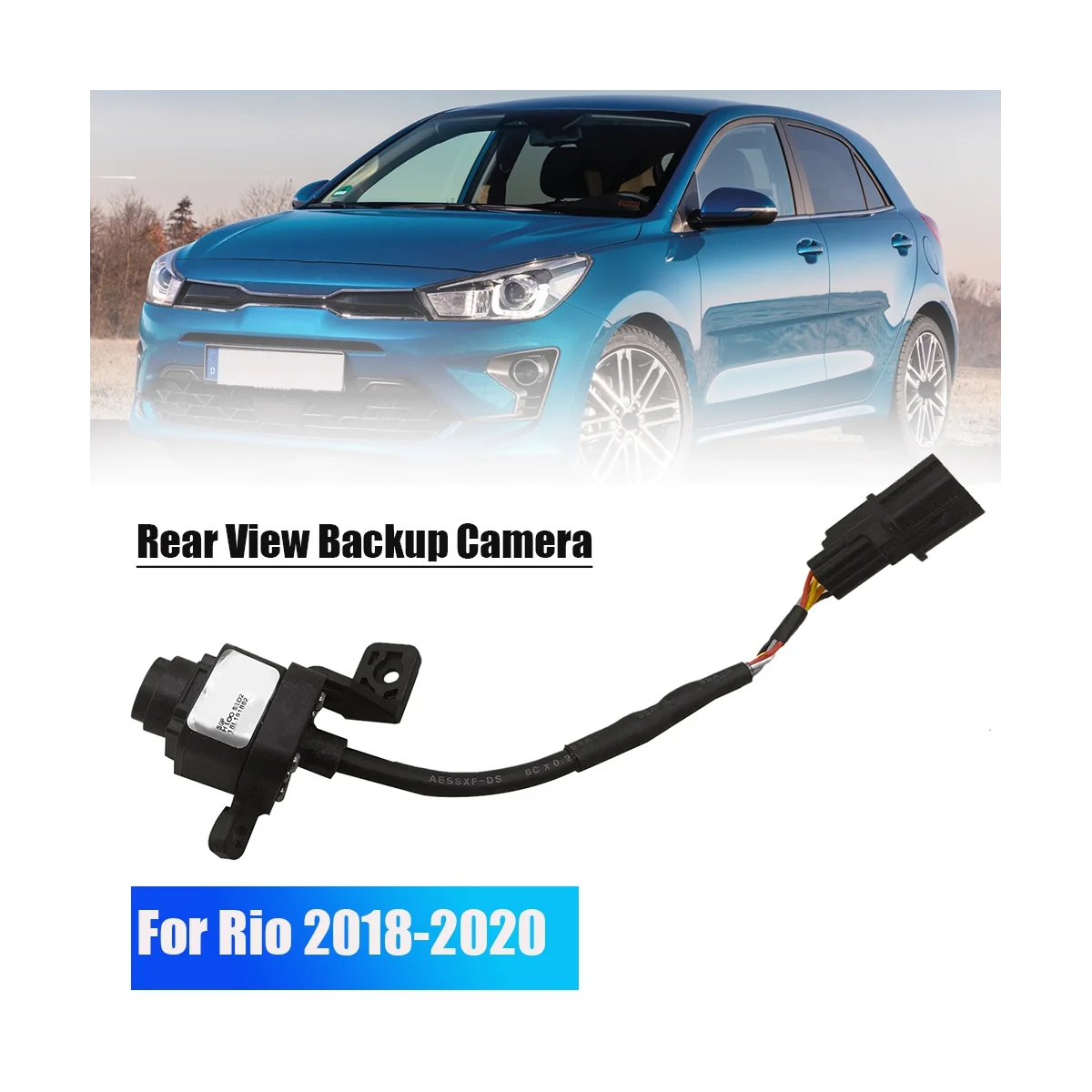 95760-H8000 New Rear View Camera Reverse Camera Parking Assist Backup Camera for Kia Rio 2018-2020