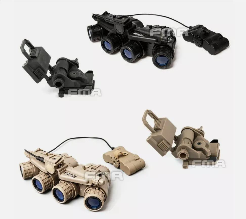 Tactical Helmet Night Vision Goggle Model No-Function PA66 Nylon L4G19/L4G24/L4G69 NVG Mount for PVS15/18 GPNVG18 