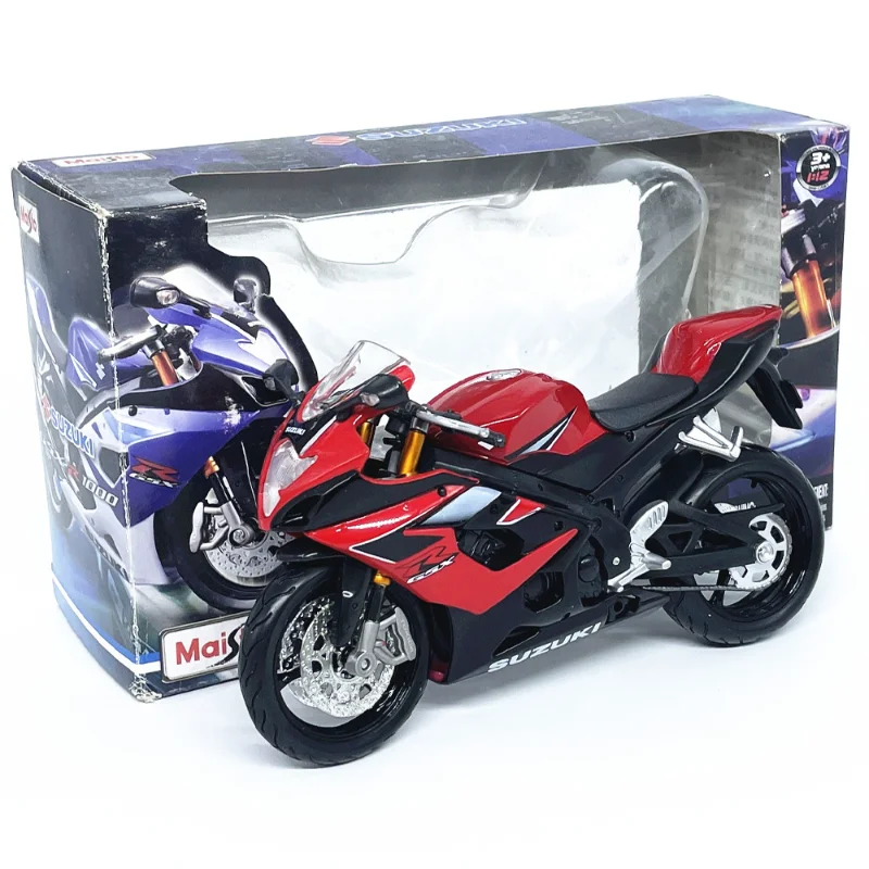 1:12 Scale Suzuki GSX-R1000 Plastic Motorcycle Model