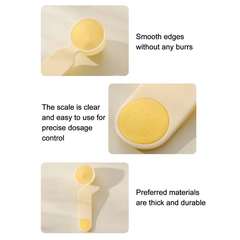 Thickened Pp Measuring Spoon Food Grade Measuring Spoon 5pcs Precision Measuring Spoon Set Food-grade Pp Scoops for Coffee