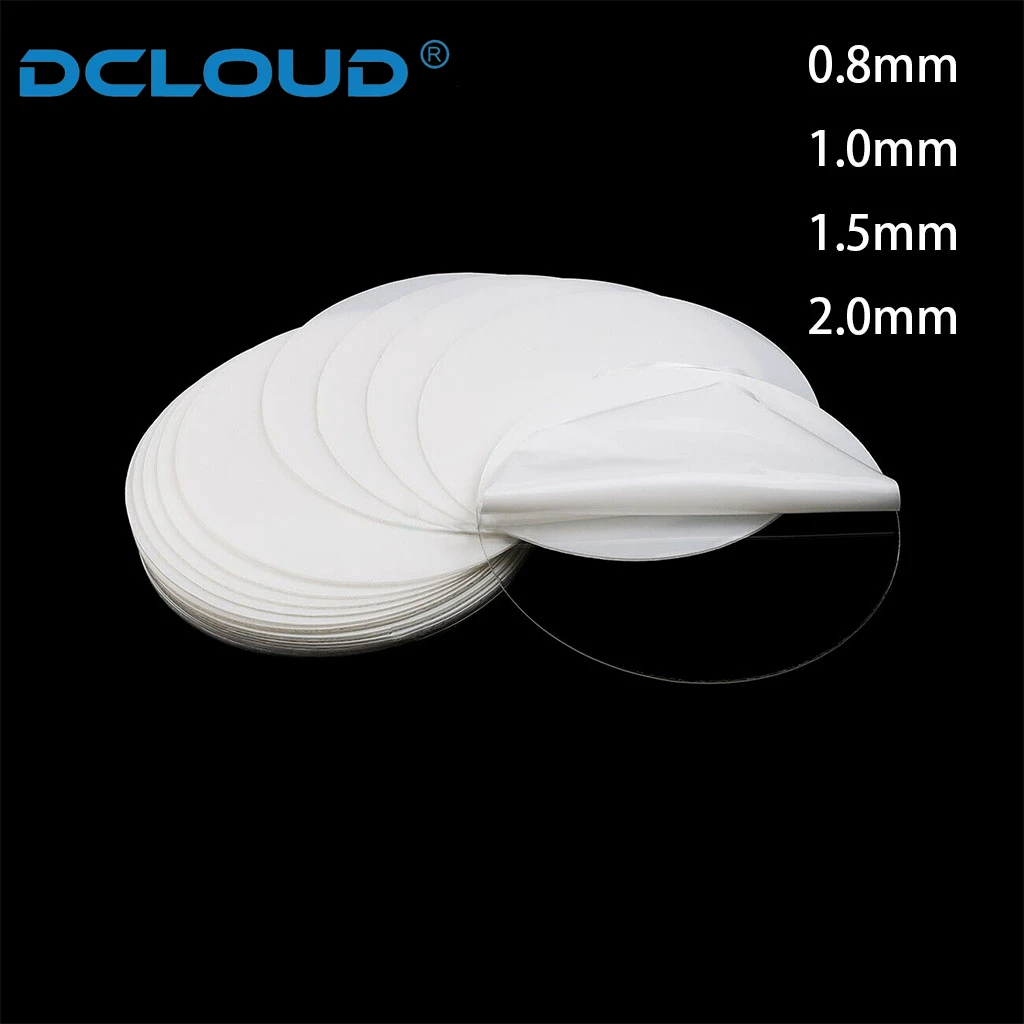 Dental Lab Orthodontic Splint Retainer Slice Vacuum Forming Sheet Hard Soft Film Thermoforming Material Round 0.8/1.0/1.5/2.0mm