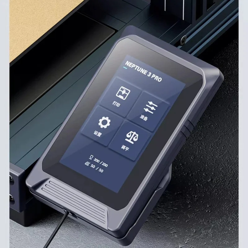 Neptune 3 4 Handheld 4.3inch LCD Full Color High-definition Touch Display Screen For ELEGOO Neptune 3/4 Pro Plus Max 3D Printer