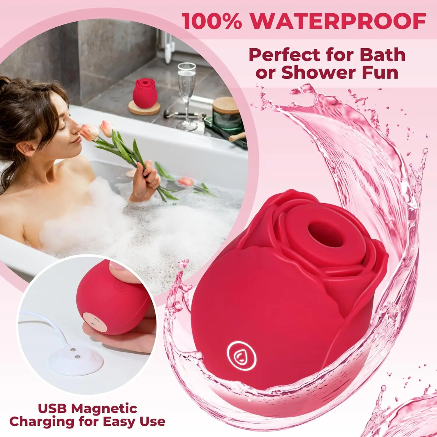 ألعاب جنسية وردية دسار هزاز للنساء مصاصة البظر الحلمة مص أنثى G بقعة مدلك محفز الأزواج ألعاب الجنس الكبار