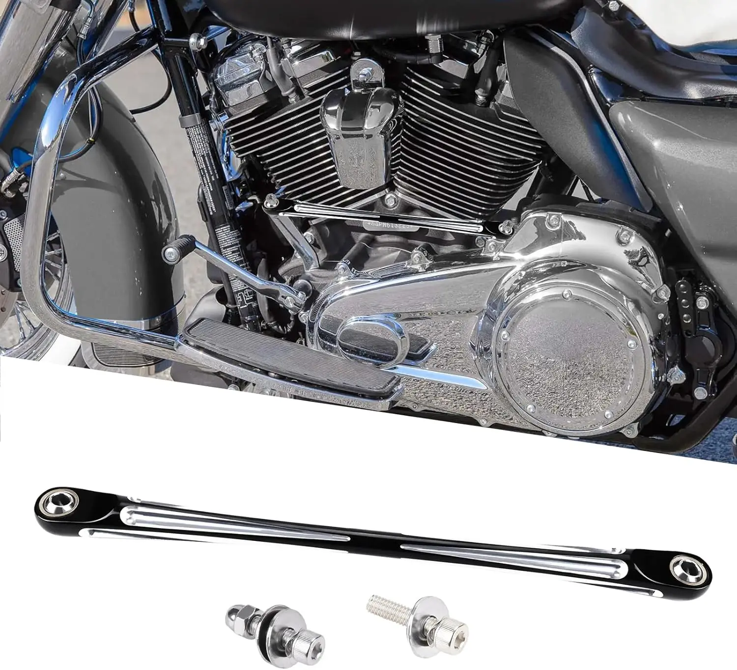 

Shift Linkage Shifter for Harley Touring Electra Glide Road Glide Road King Softail Breakout Fatboy Dyna Trike Models 1986-2024