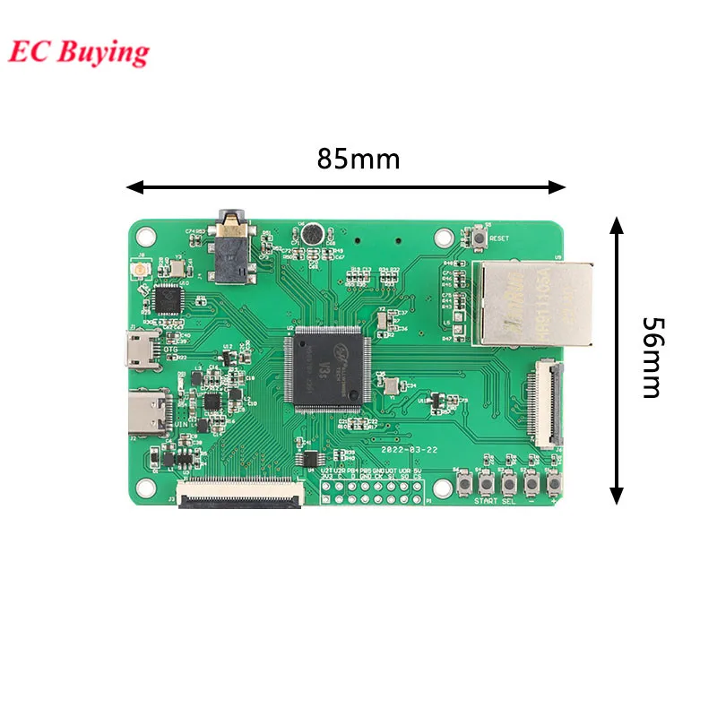 LCPI V3S Development Board LINUX+QT ARM AI Open Source Maker Developer Demo Board Module Compatible with Raspberry Pi