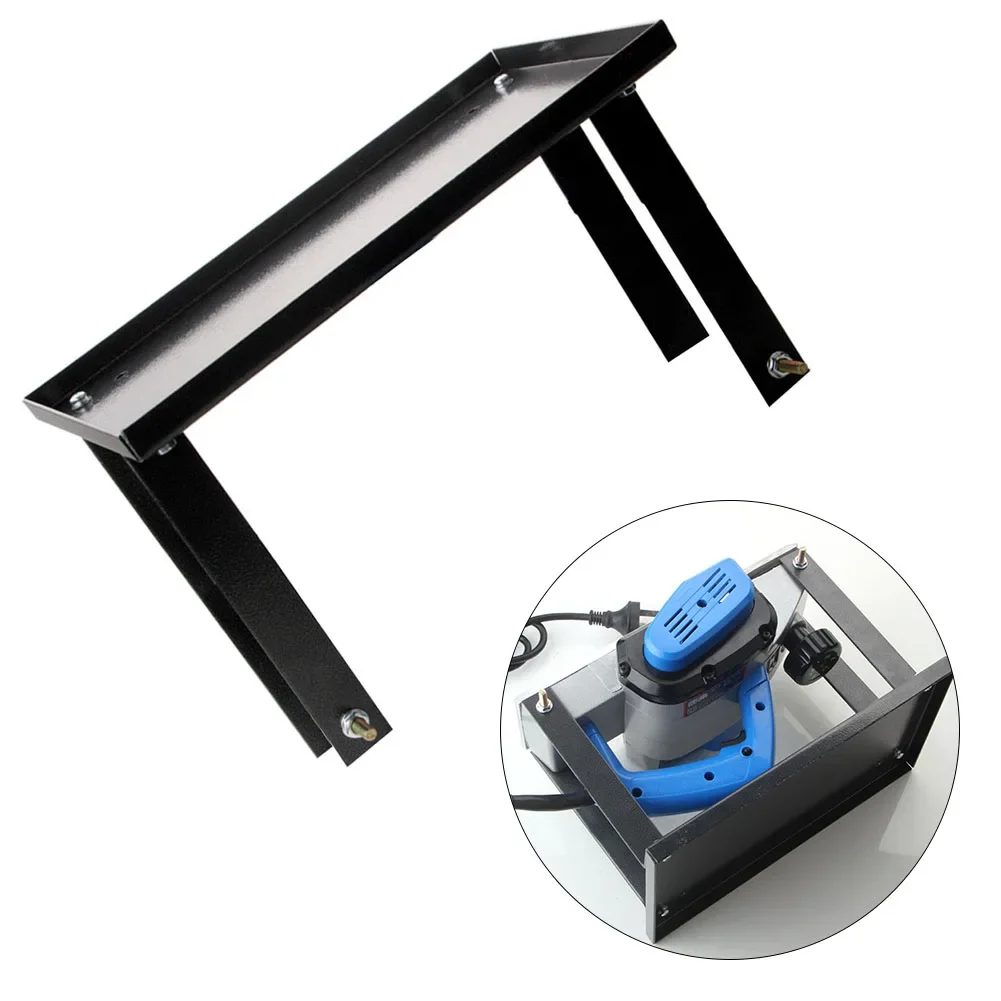 Flip Support For Electric Planer Woodworking Planer Support Household Carpentry Electric Planers Guide Table Bracket