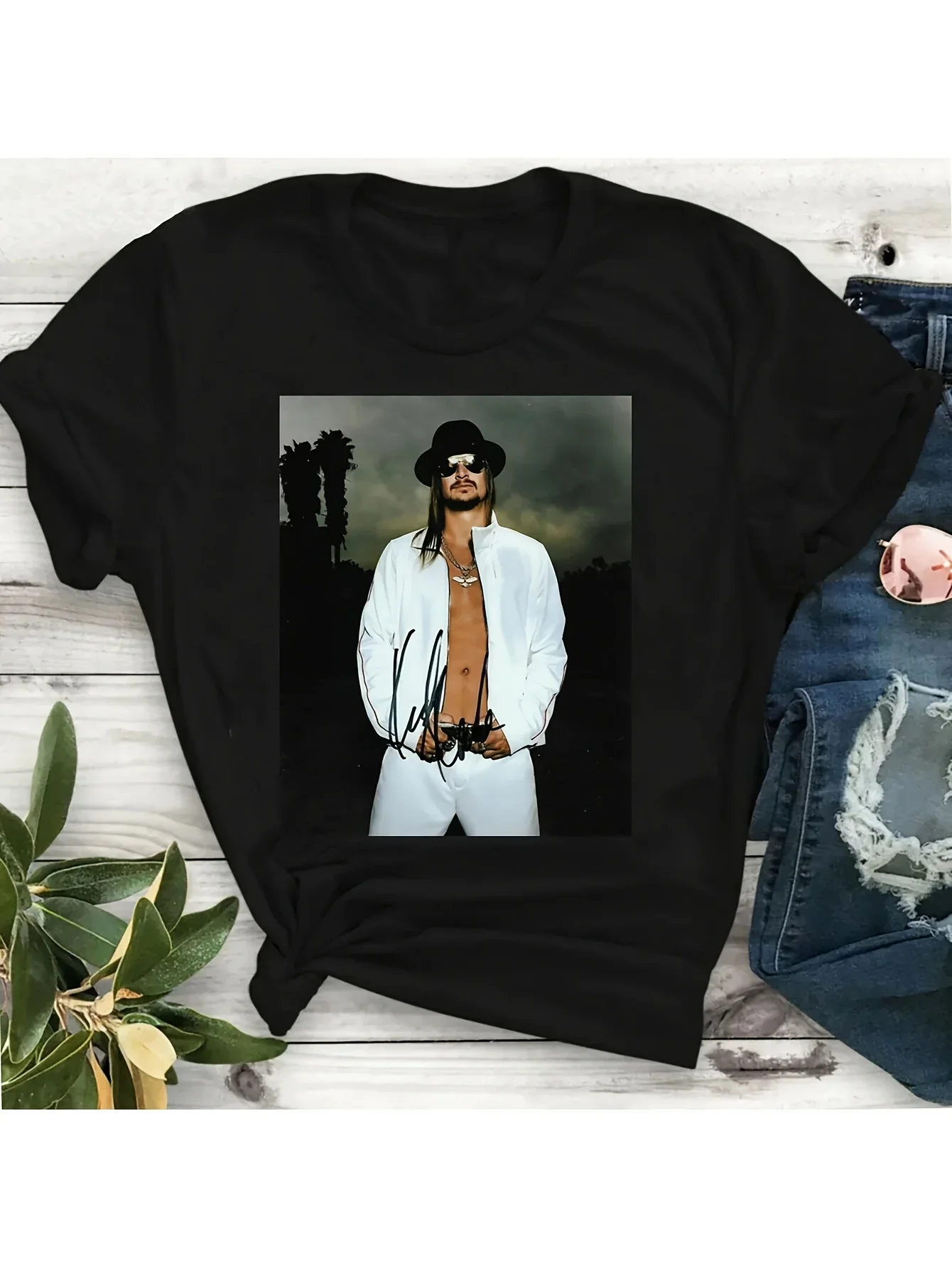 

Футболка Kid Rock Singned Singer, мужская хлопковая футболка всех размеров EE1114, футболки с аниме Тоторо, подарки для бойфренда, рубашки для мужчин, топы