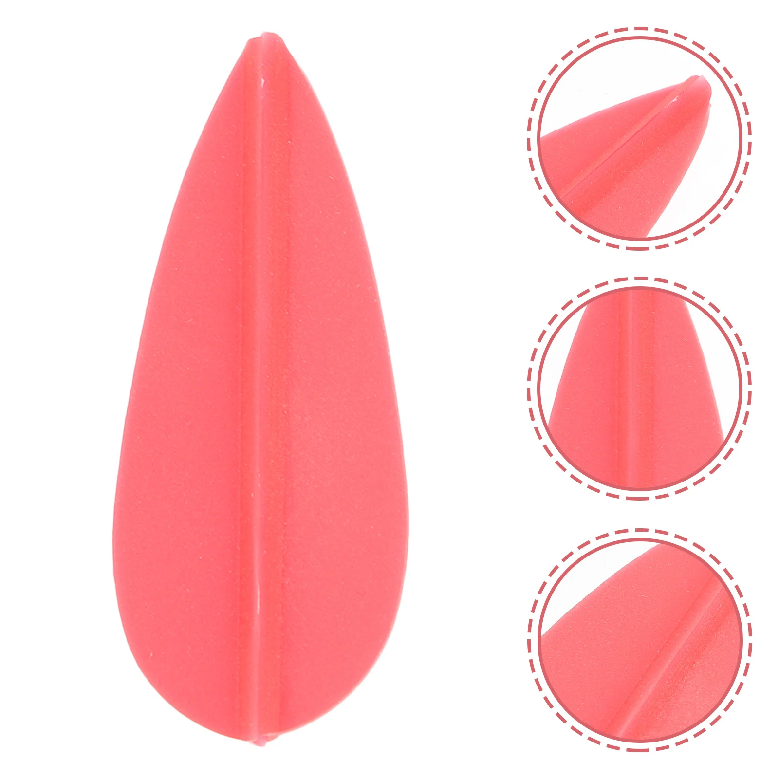 

20Pcs Colored Arrow Vanes Lightweight Plastic Fletchings Reusable for Archery Practice Flight Stabilization Replacement Parts