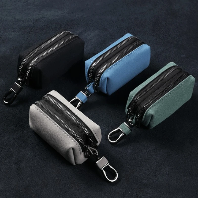 

Кожаный брелок для ключей унисекс, сумка для ключей, многофункциональный органайзер, держатель-кошелек, экономка, автомобиль, маленький чехол для ключей, сумка для ключей, кошелек для монет