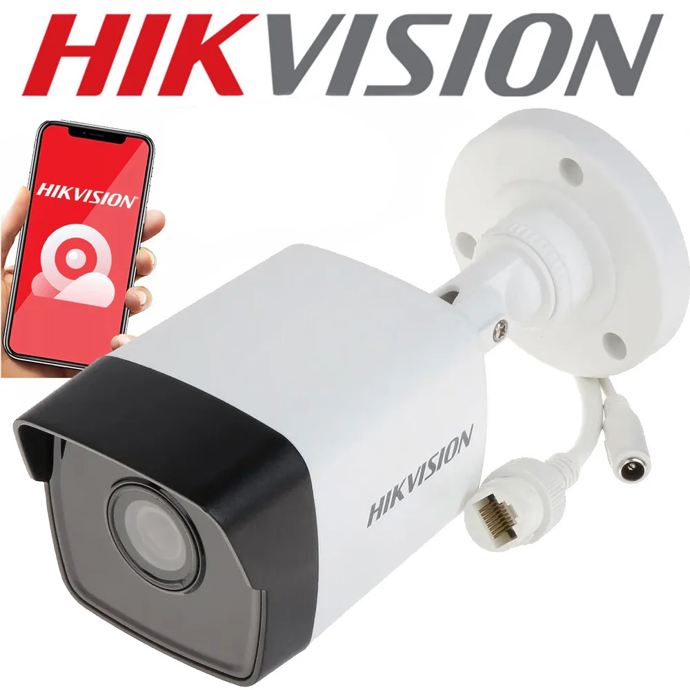 

English Version Hikvision DS-2CD1043G0-I 4MP Bullet Network Camera IP Security POE IR 30m IP67 Motion Detection Hik-Connect APP