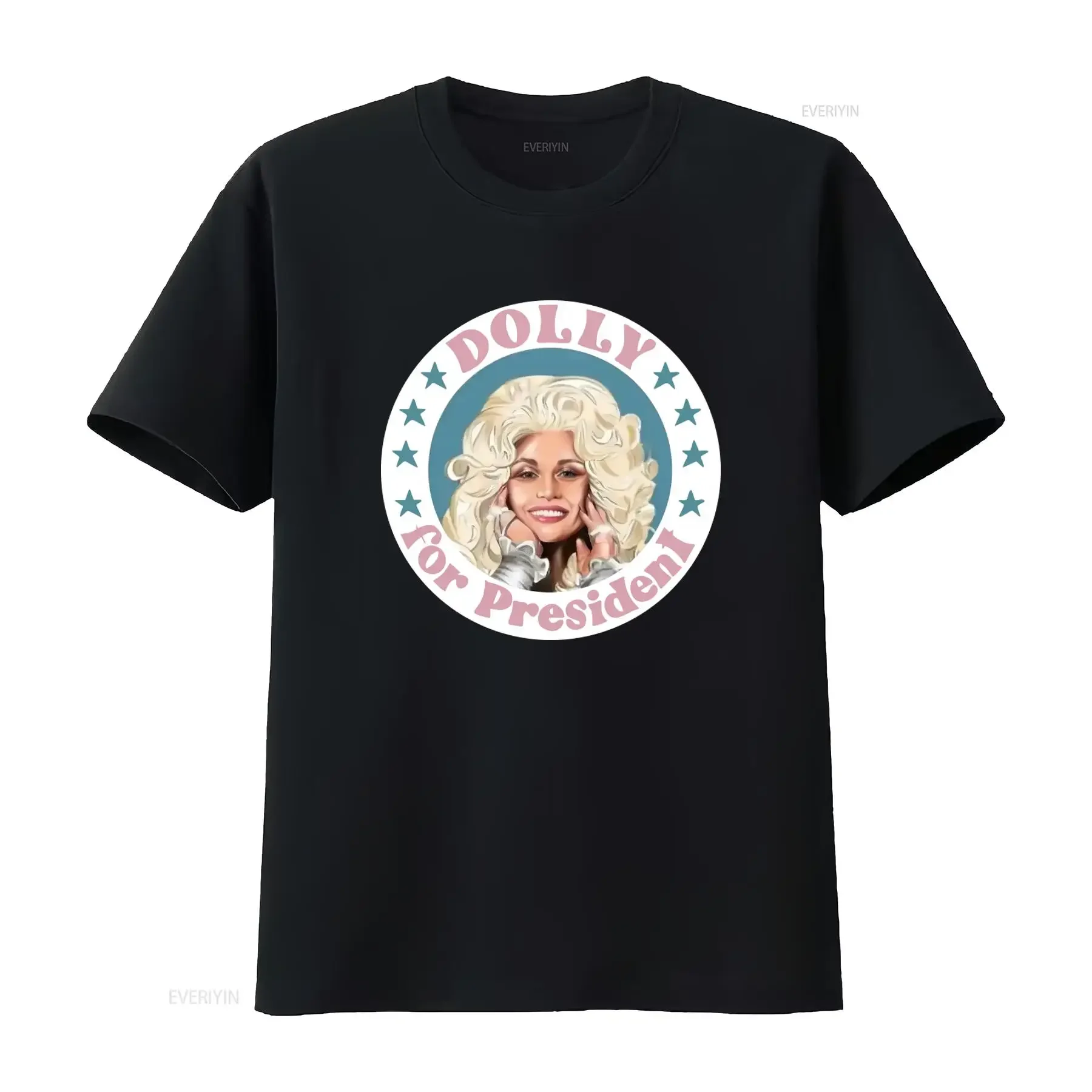 Dolly For President T Shirt Cute Parton Inspired Design Funny Fan Country Music Lover vintage Washed Comfortable fashion
