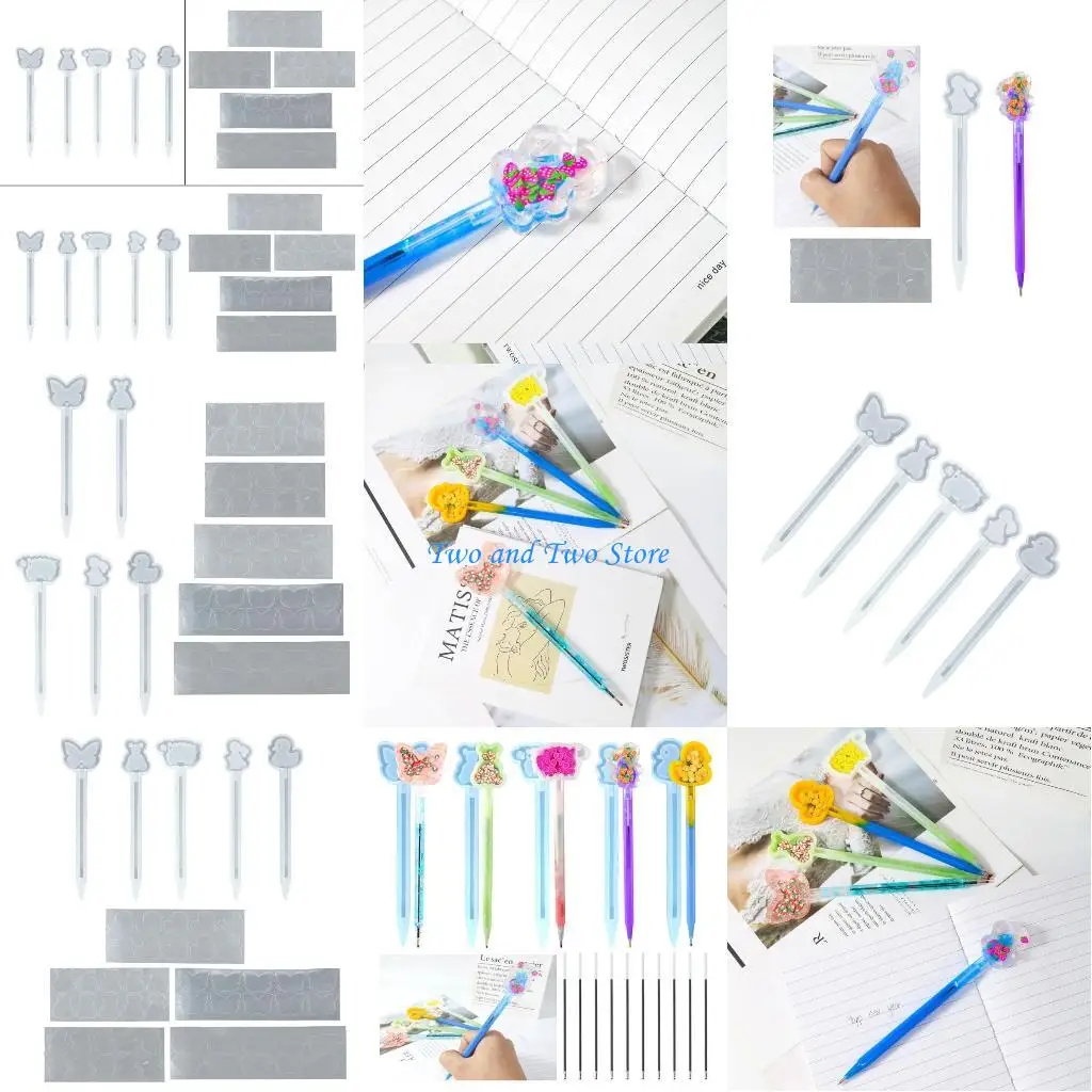

HX6F Pen Molds Film DIY Mold Gift Making Molds for DIY Crafts