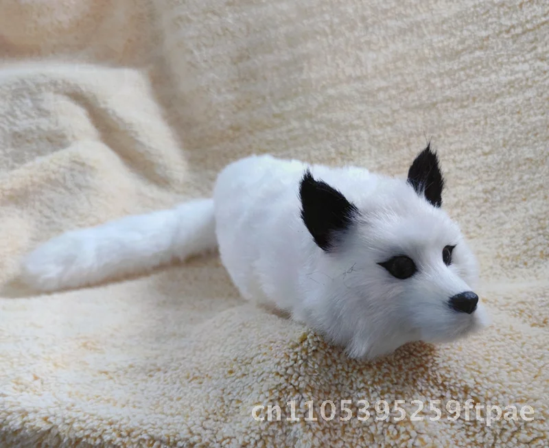 Magic Raccoon Rabbit Fur Prank Props White Fox Naughtily Scary Spring Wall Decor Animal Fur Scarecrow Grass Color