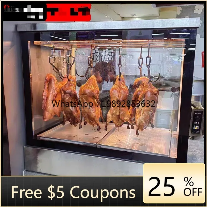 D2-28  insulation cabinet commercial constant temperature heating cabinet roast wax crispy pork belly insulation display cabinet