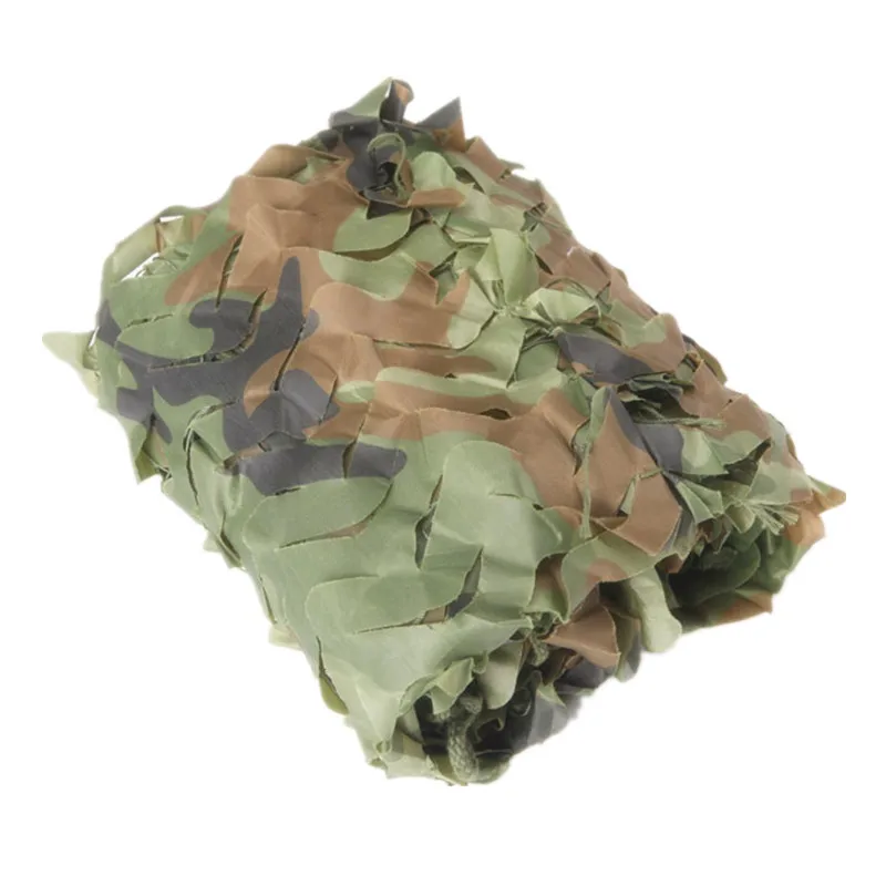 

2Mt x6Mt Military Reinforced Camouflage Net Camping Hunting Army Military Fan Sun Shelter Tent for Car Gardening Covers