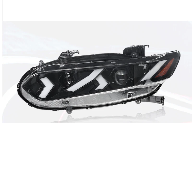 

Автомобильные фары для HONDA ACCORD 10th 2018-2023, полная светодиодная фара в стиле Lamborghini, DRL, динамический сигнал, передний фонарь в сборе