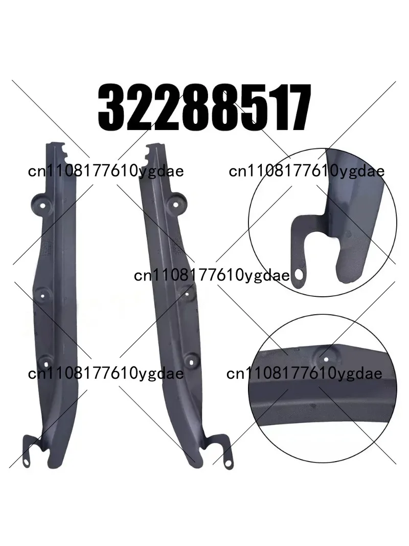 1 Pair Car Rear Mud Flaps Fender Liner Kit for 、 2018-2023 | Mudguard Inner Fender Splash Guard