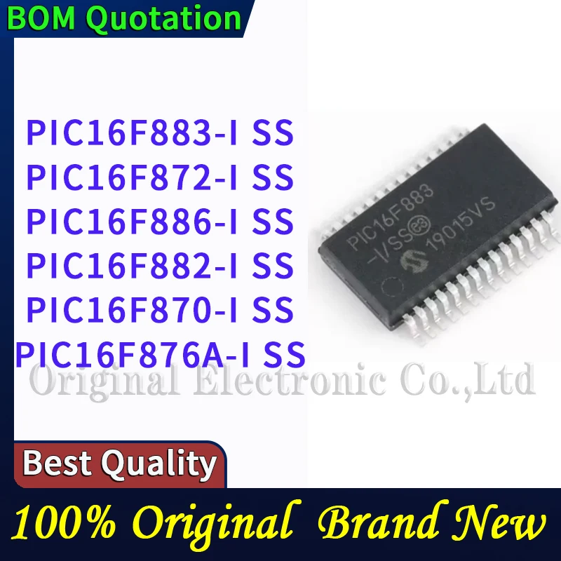 PIC16F883-I SS PIC16F872-I SS PIC16F886-I SS PIC16F882-I SS PIC16F870-I SS PIC16F876A-I SS PC shell