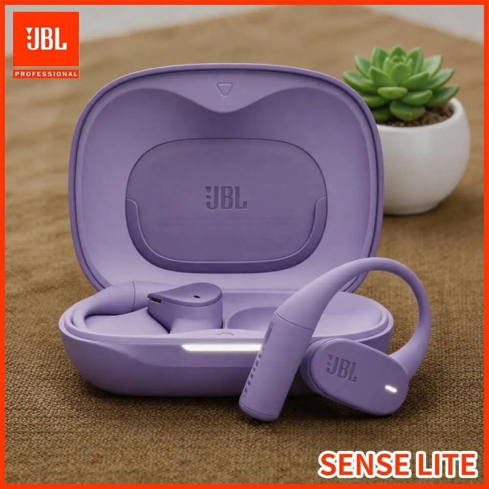 JBL SENSE LITE Open-Ear Open-Ear Ear-Clip Earbuds Touch Control For Daily Commute For Outdoor Activities