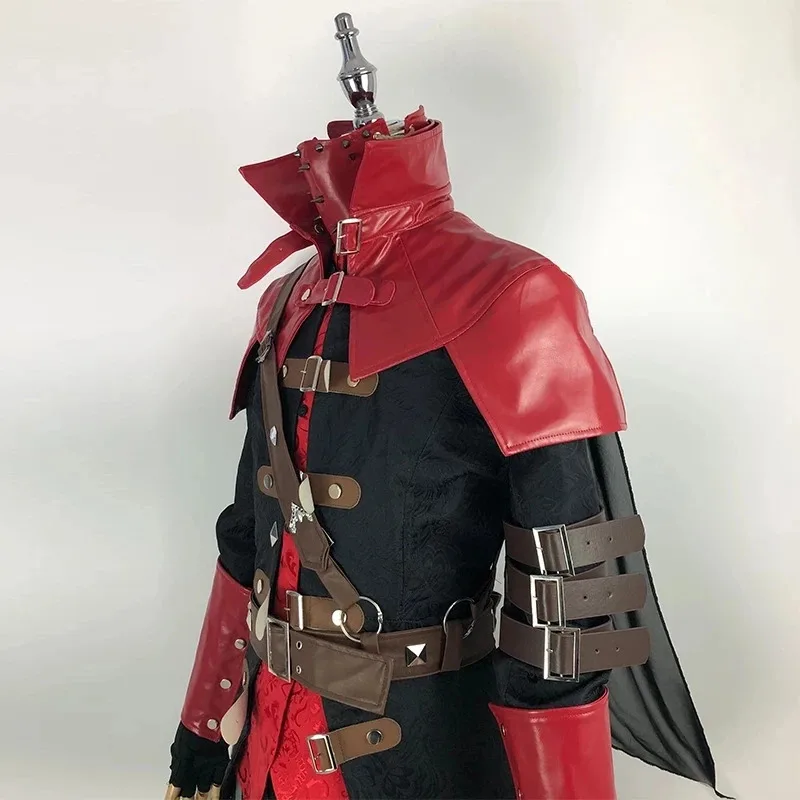 Aesop Carl Cosplay Costume Game Identity V Exorcist Embalmer Cosplay Costume Halloween Outfit Uniform Shoes Wig Custom Made