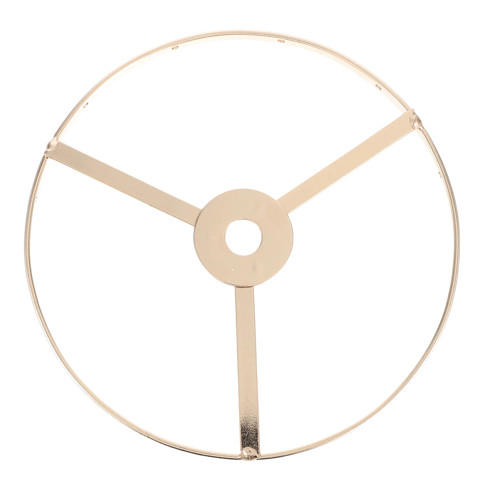 

Crystal Lamp Frame 13Cm Metal Diy Lamp Shade Ring Support Pendant Table Ceiling Light Drum Wire Holder Chandelier Parts