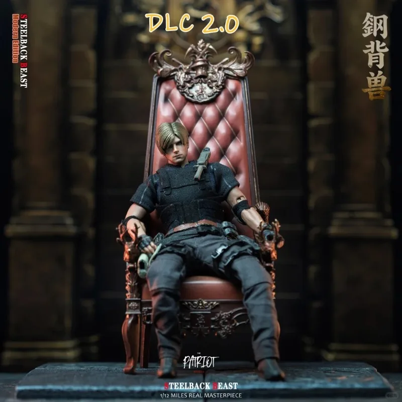 【SHIP IMMEDIATELY】Patriot Studio “Resident Evil 4” Steelback Beast Leon Scott Kennedy 1/12 Scale Action Figure Toys Collectible