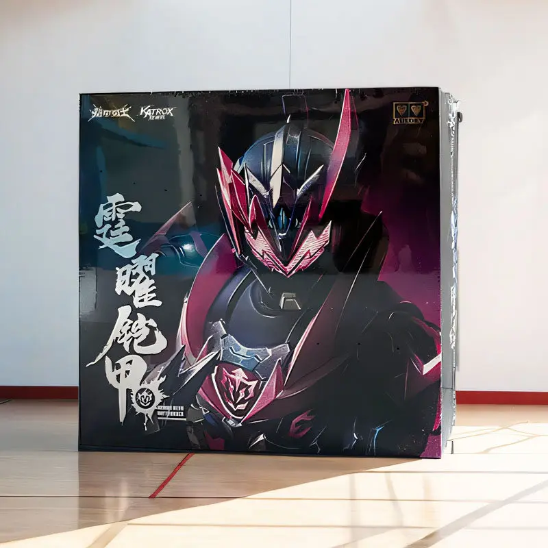 

Highly Restored AULDEY Tingyao Armor Model, Armor Hero 6 Kaihun Super Articulated FigureStar Shine Awakening Decor Toy Gift,Item