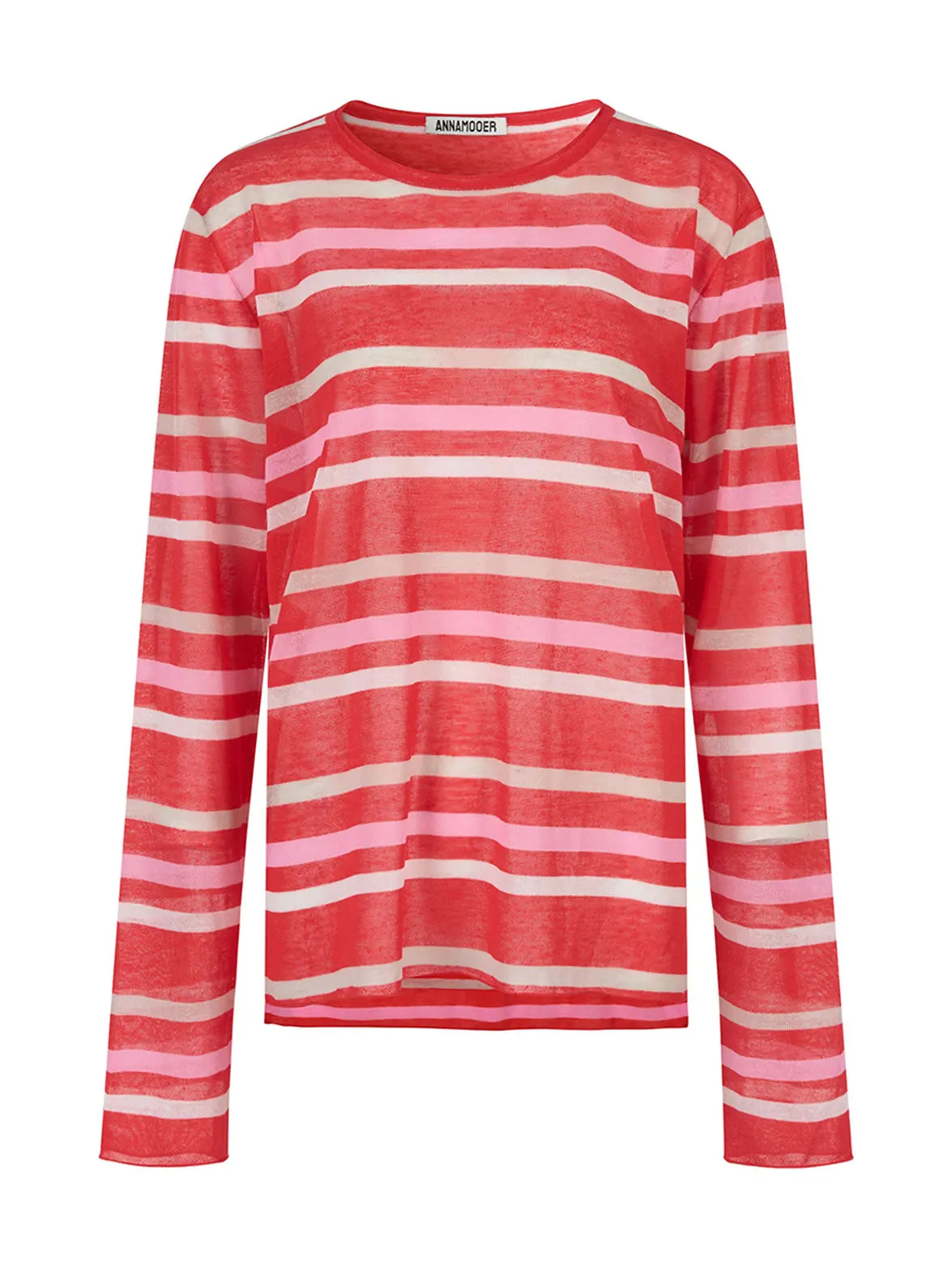 

Новый полосатый свитер бренда Annamooer, магазин GoGoBuyer St, повседневный свободный крой, мягкий и удобный, для женщин, на каждый день