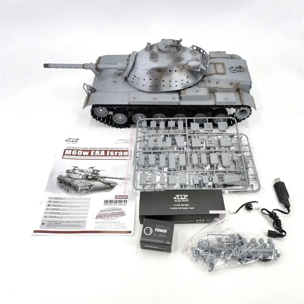 

Product 1:16 Israeli M60w "Magachi 3" Battle Remote-Controlled Tank Simulation Large Chassis Model Toy As A Gift To Friends