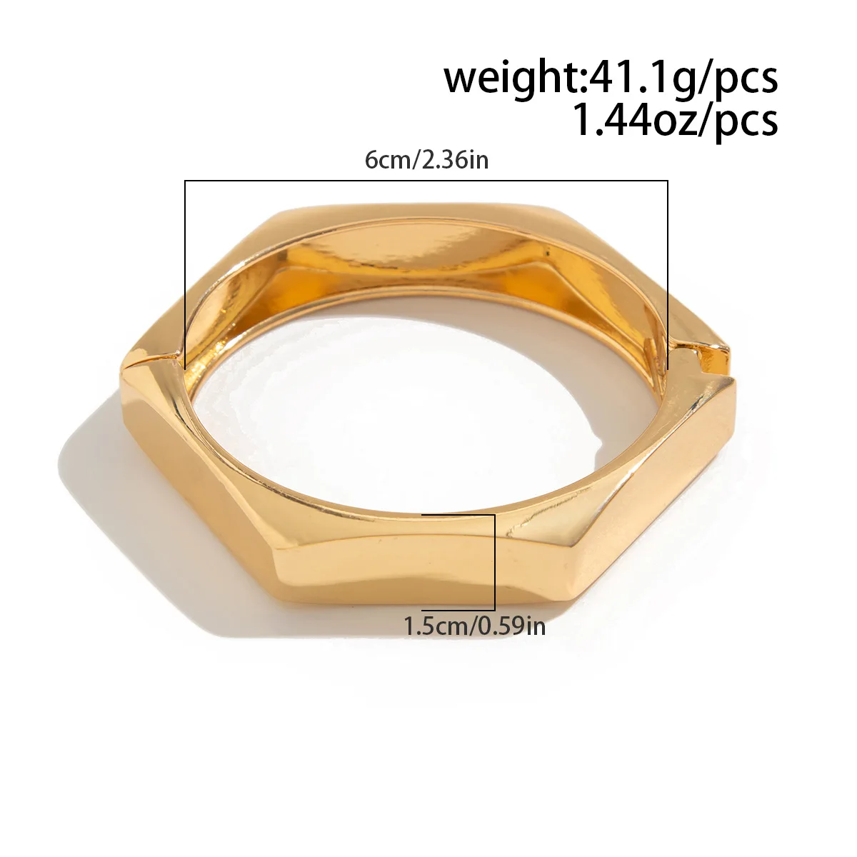 DIEZI Exaggerated Imitation Pearl Cuff Wide Bangles For Women Men Vintage Heavy Geometric Metal Spring Bangle Bracelet Jewelry