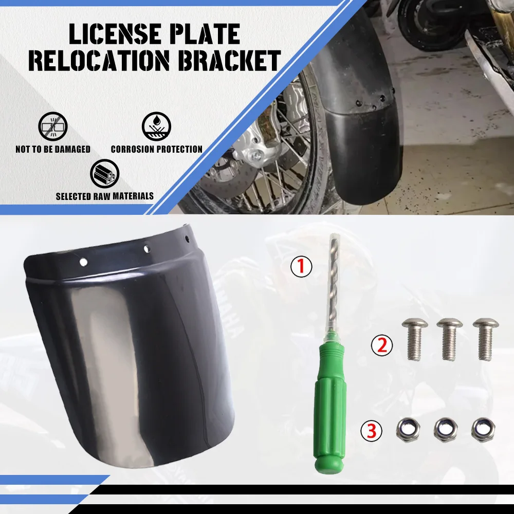 

For CFMOTO IBEX 800/S/T 800MT 800 MT 800 MT800 2022 2023 2024 2025 CF800MT Lengthen Front Fender Extension Mudguard Splash Guard