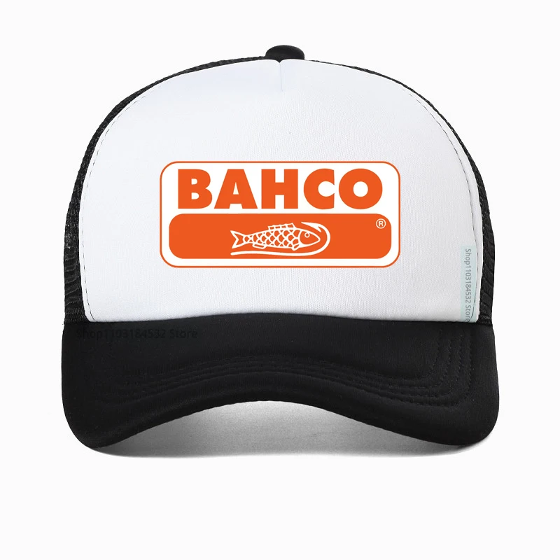 

Bahco Tools Orange Fish Baseball Cap Fashion Beach Visor Designer Hat Outdoor adjustable mesh breathable fishing cap
