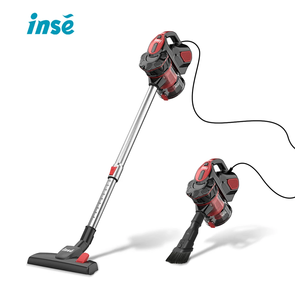 INSE Corded Vacuum Cleaner 18000Pa 600W Strong Suction Power, 22ft Corded Handheld Vacuum Cleaner for Home